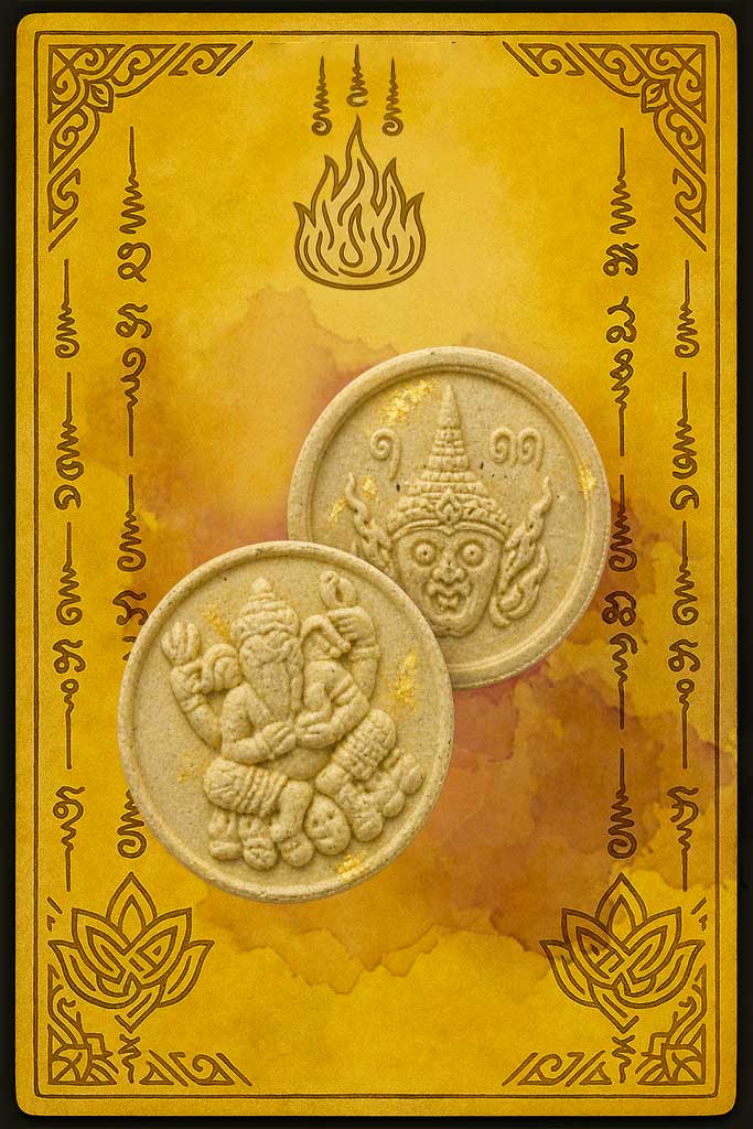 Phra Phikanet – Rahu Medallion